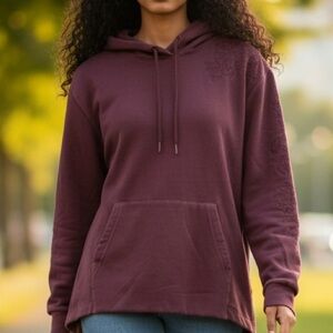 Athleta Plum (Maroon) Hoodie Size M